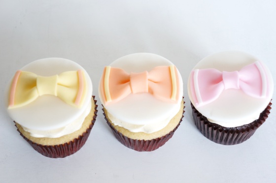The Welch Cupcakery: Bowtie Cupcakes
